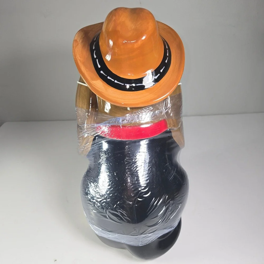 The Pioneer Woman Charlie Boots Cookie‎ Jar Ceramic Dog Cowboy Hat